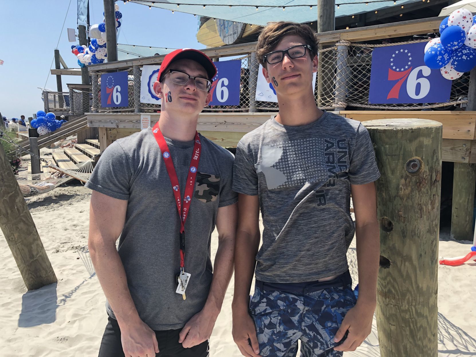 SEEN at 76ers Summer Shore Tour in Wildwood
